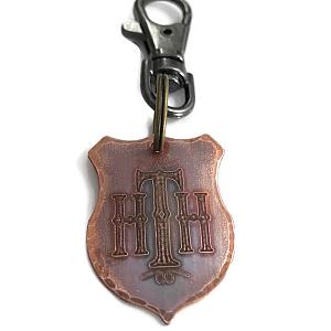 Hollywood Tower Hotel Copper Keychain