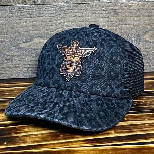 Bon Jovi Jeep logo Leather Patch - Ponytail Hat