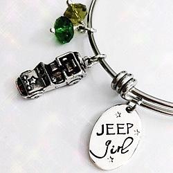 Jeep Girl Bangle Bracelet