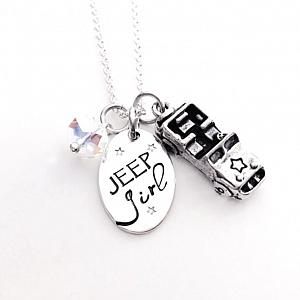 Jeep Girl Necklace