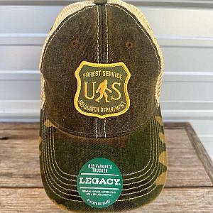 Sasquatch Department - CAMO/Denim Legacy Favorite Trucker Hat